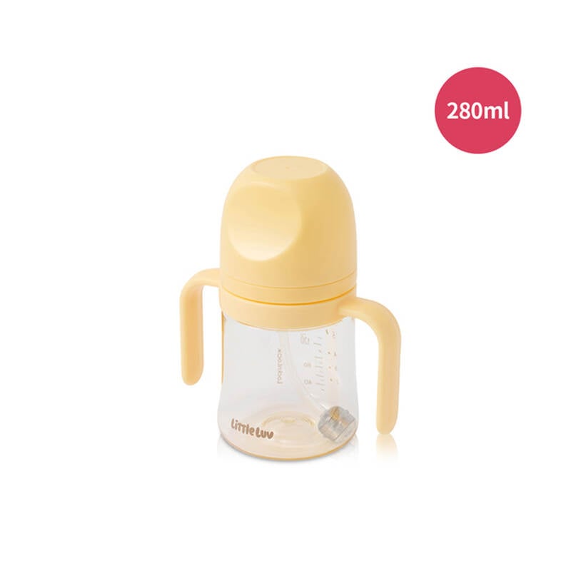 Bình tập uống cho bé LocknLock Little Luv có ống hút dung tích 280ml / 350ml nhiều màu - HAP914-HAP915 image number null